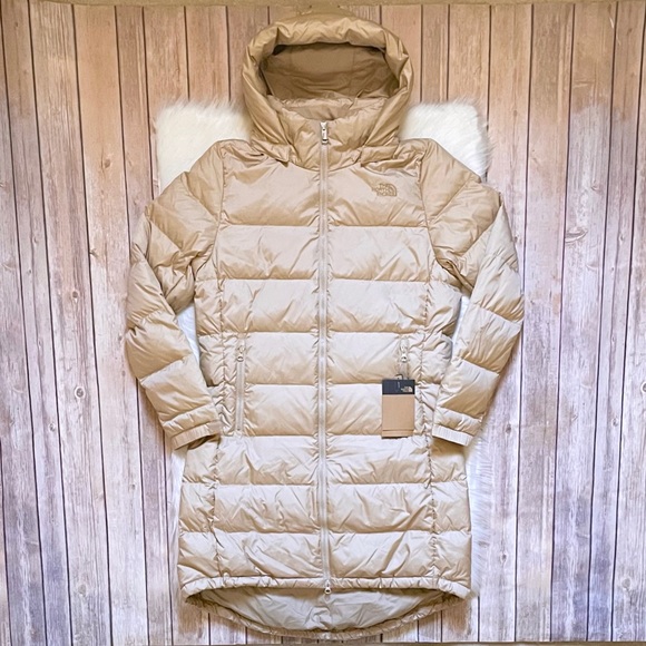 The North Face Women’s Metropolis Parka 3 In Hawthorne Khaki - Picture 2 of 10